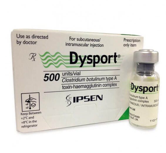 Dysport 500 units_vial