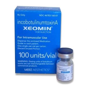 Xeomin 100 units vial