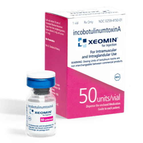 Buy Xeomin (incobotulinum toxin A) 50 units/vial online